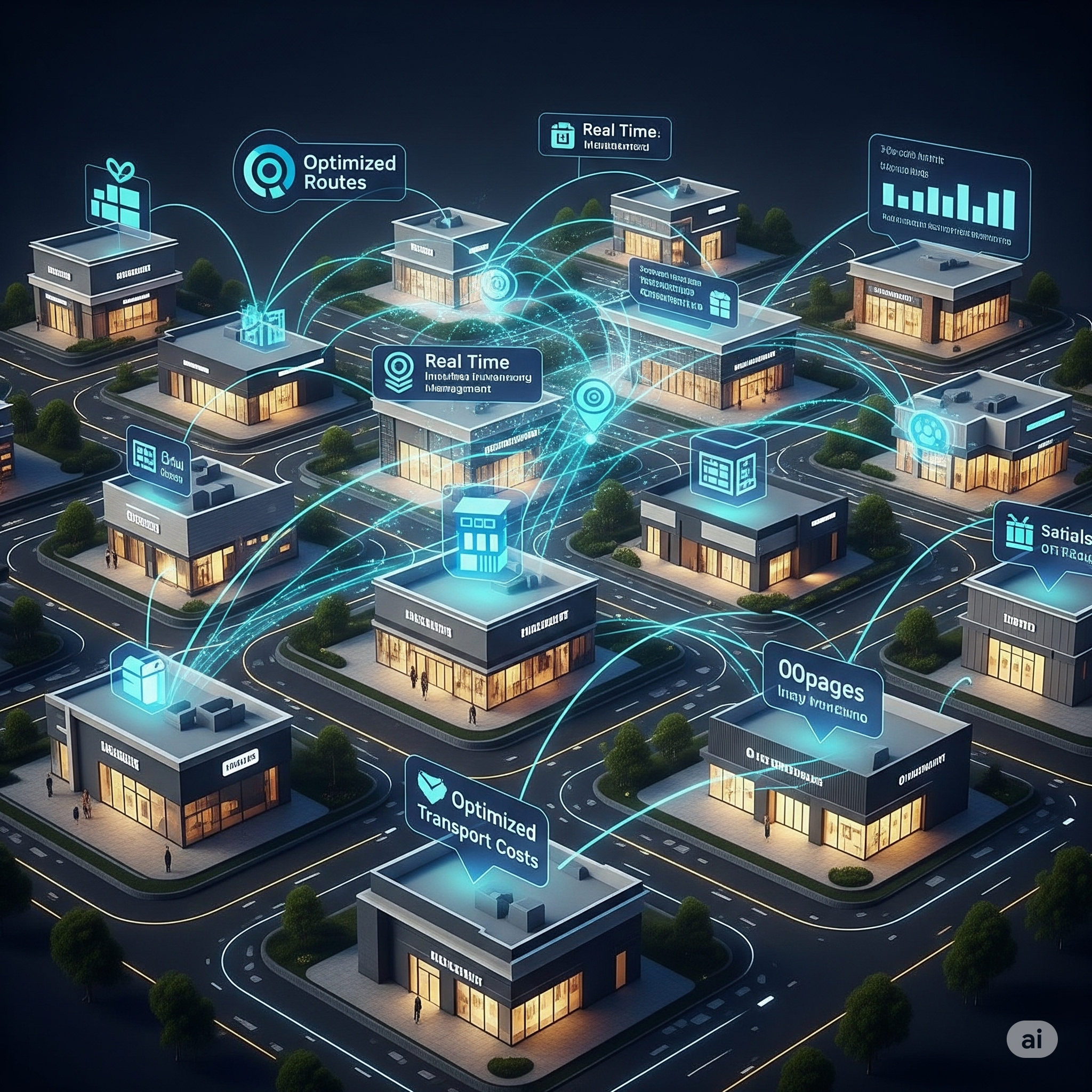 Global Retail Chain Network Transformation