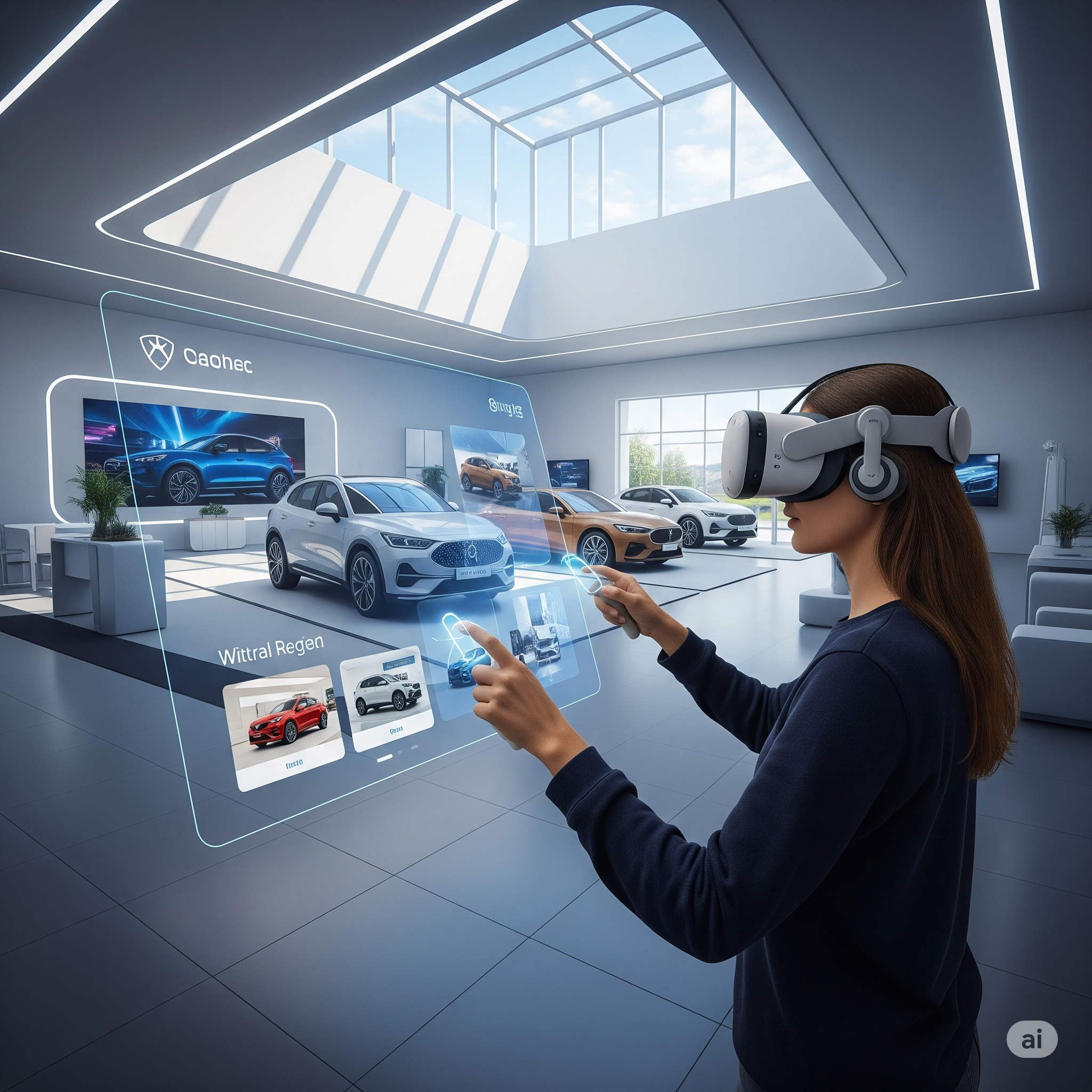 Virtual Showroom for Automotive Brand